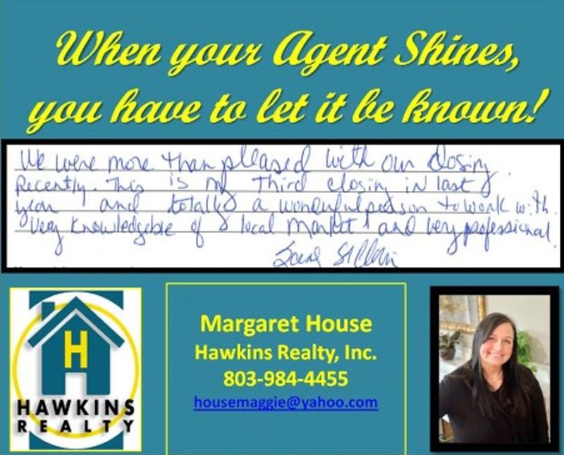 Hawkins Realty | Fort Mill, SC | York County, Lancaster County, Charlotte NC area real estate for sale | margaret house testimonial